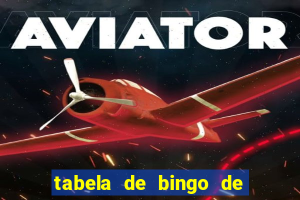 tabela de bingo de 1 a 100